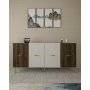 HANAH HOME Komoda Loop KB150 White Walnut - slika 1