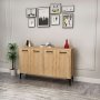 HANAH HOME Komoda Frezya Sapphire Oak - slika 3