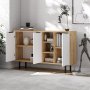 HANAH HOME Komoda Viyana Sapphire Oak White - slika 3