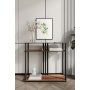 HANAH HOME Polica Garcia Walnut - slika 2