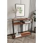 HANAH HOME Polica Garcia Walnut - slika 1