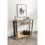 HANAH HOME Polica Caprio Oak - slika 1