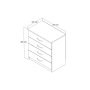 HANAH HOME Komoda SFY0101 - slika 4