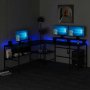 HANAH HOME Radni sto Greta RGB 8536 Black - slika 5