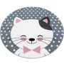 Conceptum Hypnose Dečiji tepih okrugli Kids 0550 Pink 120 x 120 (743CDY2072) - slika 1