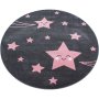 Conceptum Hypnose Okrugli tepih Kids 0610 Pink 120 x 120 (743CDY2076) - slika 1