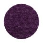 Conceptum Hypnose Okrugli tepih Fluffy 3500 Lila 120 x 120 (743CDY1709) - slika 1