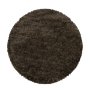 Conceptum Hypnose Okrugli tepih Fluffy 3500 Brown 120 x 120 (743CDY1706) - slika 1