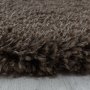Conceptum Hypnose Okrugli tepih Fluffy 3500 Brown 120 x 120 (743CDY1706) - slika 2