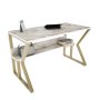 HANAH HOME Radni sto Wake White Gold - slika 5
