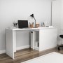 HANAH HOME Radni sto Akser White - slika 3