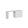 HANAH HOME Radni sto Akser White - slika 4