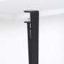 HANAH HOME Radni sto Eridanos White Black - slika 5