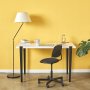 HANAH HOME Radni sto Eridanos White Black - slika 1