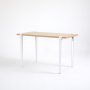 HANAH HOME Radni sto Eridanos Wooden White - slika 3