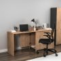 HANAH HOME Radni sto Akser Atlantic Pine Anthracite - slika 3