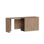 HANAH HOME Radni sto Akser Atlantic Pine Anthracite - slika 4