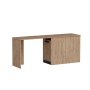 HANAH HOME Radni sto Akser Atlantic Pine Anthracite - slika 5