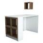 HANAH HOME Radni sto Box White Walnut - slika 4