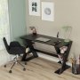 HANAH HOME Radni sto Lungo Black - slika 2