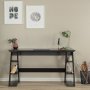 HANAH HOME Radni sto Lungo Black - slika 4
