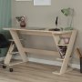 HANAH HOME Radni sto Lungo Light Oak - slika 3