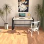 HANAH HOME Radni sto Marsilya 122 White Black - slika 3
