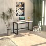 HANAH HOME Radni sto Marsilya 122 White Black - slika 1