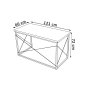 HANAH HOME Radni sto Work White - slika 4