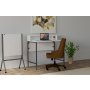 HANAH HOME Radni sto Uso White Black - slika 1