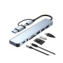 LINKOM USB+TIP C Hub 4xUSB 3.0+TIP C+SD/micro sd+ Audio - slika 1