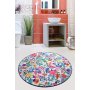 Conceptum Hypnose Okrugli cvetni tepih Pictura 120 cm (882CHL2941) - slika 1