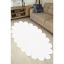 Conceptum Hypnose Tepih Ellipse Daisy White 120 x 180 (202BLY1221) - slika 1