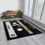 Conceptum Hypnose Crni tepih Woopamuk 012 120 x 180 (625HFT1163) - slika 1