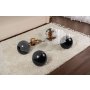 HANAH HOME Sto za dnevnu sobu Noxa Black Transparent - slika 3
