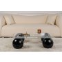 HANAH HOME Sto za dnevnu sobu Evara Black Transparent - slika 2