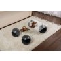 HANAH HOME Sto za dnevnu sobu Sera Black Transparent - slika 3
