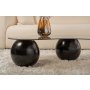 HANAH HOME Sto za dnevnu sobu Sphere Black Bronze - slika 5