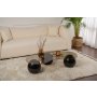 HANAH HOME Sto za dnevnu sobu Sphere Black Bronze - slika 1