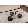 HANAH HOME Sto za dnevnu sobu Miro Black Transparent - slika 3
