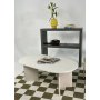 HANAH HOME Sto za dnevnu sobu Leo Large Cream - slika 3