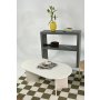 HANAH HOME Sto za dnevnu sobu Leo Large Cream - slika 4