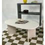 HANAH HOME Sto za dnevnu sobu Leo Large Cream - slika 1