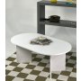HANAH HOME Sto za dnevnu sobu Leo Large White - slika 1
