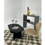 HANAH HOME Sto za dnevnu sobu Leo Large Black - slika 3