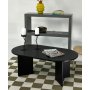 HANAH HOME Sto za dnevnu sobu Leo Large Black - slika 1