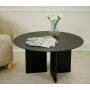 HANAH HOME Sto za dnevnu sobu Leo 42 Black - slika 1