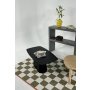 HANAH HOME Sto za dnevnu sobu Lilyum Large Black - slika 4