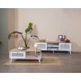 HANAH HOME Sto za dnevnu sobu Calvin White Oak - slika 3
