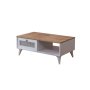 HANAH HOME Sto za dnevnu sobu Calvin White Oak - slika 5